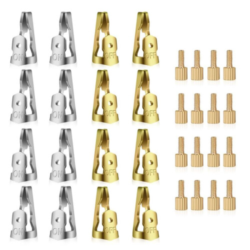Replacement Trippers Kit Compatible 156T1978A for T100 Series Clock Dial Trippers Timer(8ON 8Off 16Screws)