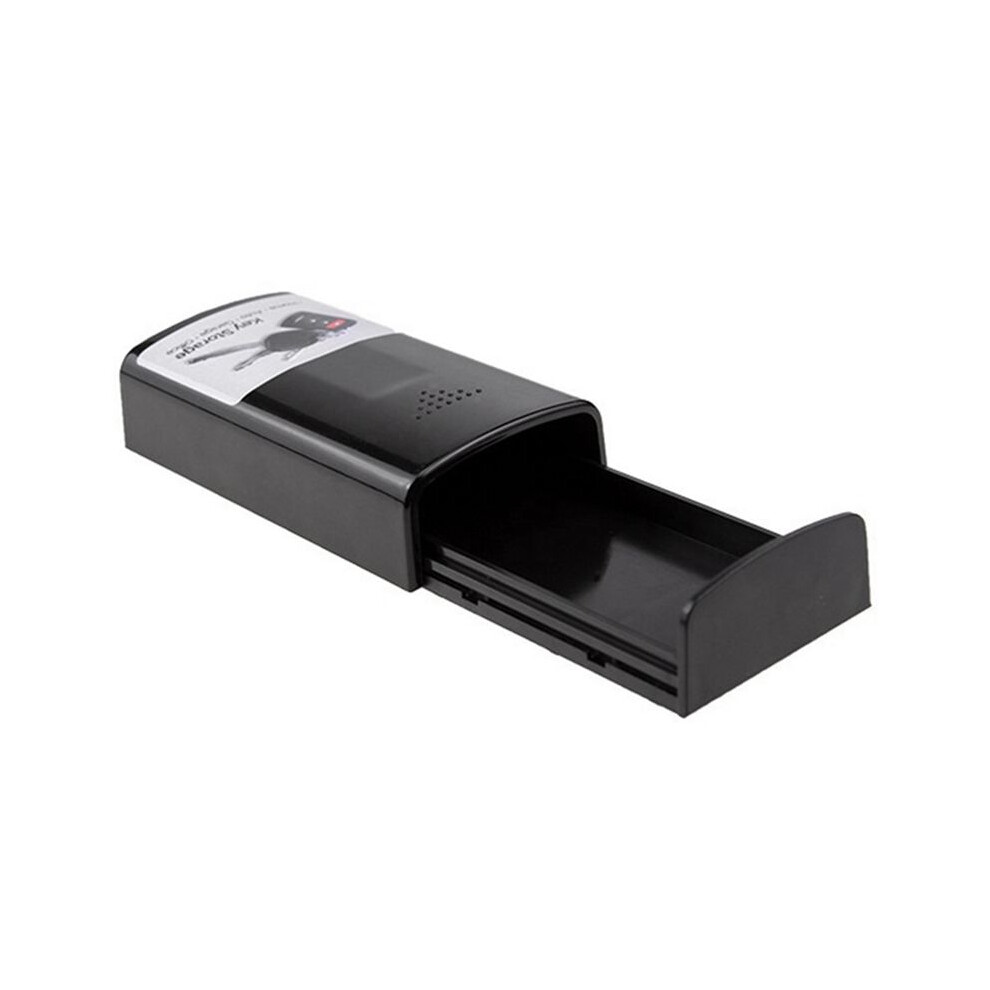 Magnetic Black Key Safe Box Car Key Holder Hidden Storage Outdoor Stash For Car Truck Home Office Travel 6032234190107