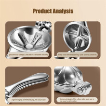 Nutcracker Chestnut Clip Nut Crackers Sheller Walnut Pliers Stainless Steel Chestnut Cutter Tool Metal Nut Opener Plier