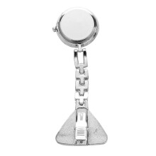 Clip InfirmièRe MéDecin Pendentif Montre Quartz de Poche Triangle Table InfirmièRe