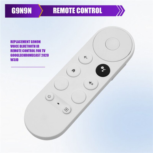 Replacement G9N9N Voice  IR Remote Control for  TV GoogleChromecast 2020 W3JD 2