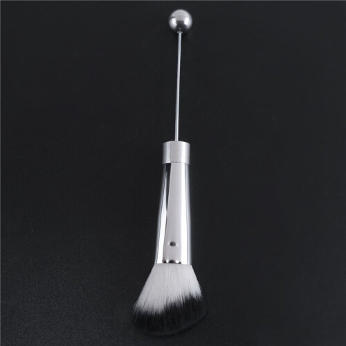 Beadable Makeup Brushes Silicone Beads DIY Makeup Cosmetic Brushes Beaded Brushes Kit for DIY