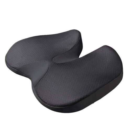 Cuscino per Auto Memory Foam Ortopedico Cuscino per Prostata Coccige Sciatica Schienale Sedia Comfort per Auto