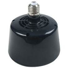 Insulation Lamp Constant Temperature for Pets Brooding Heating Lamp Warm Air Lamp Reptile Insulation Lamp(Black)