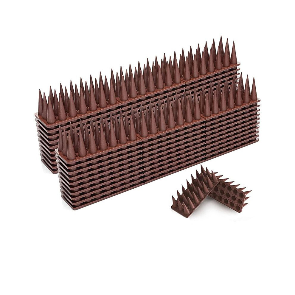 20 Pcs Bird Deterrent Spikes Birds Repellent Spikes For Outside To Keep Birds Away,Fence Spikes For Railing And Roof 6031949325910
