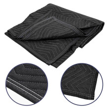 2Pcs Moving Blankets 40x72Inches Heavy Duty Packing Blankets for Moving Shipping Furniture Wrapping for Furniture-