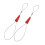 Electrician Threader Set Lead Tool 20M Cable Wire Guide 3-Strand Wall Threader Cable Stringer 4