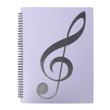 Sheet Music Folder, 60 Pages Capacity, Sheet Music/Holder,Fits Letter Size A4, Writable & Detachable()