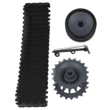 SNT109 Go Kart Karting ATV UTV Pista Moto de Nieve EléCtrica Quitanieves Pistas de Goma Accesorios para Coches de Juguete