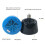 Insulation Lamp  Constant Temperature for Pets Brooding Heating Lamp Warm Air Lamp Reptile Insulation Lamp(Black) 4