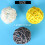 Bola de Vime, 24 PeçAs, Bolas Decorativas de 2 Polegadas, Orbes, Vaso, Enchimentos de Tigela 8