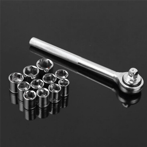 40 Pieces of Auto Repair Tools, Car-Mounted Tools, Repair Tools, Emergency Socket Combination Wrench 1