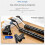 Flexible Spiral Cord Organizer Storage  Protector Management Cable Reel Desktop Tidy Cable Accessories 8
