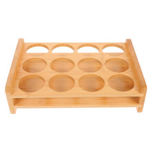 Shot Glasses Set Shot Glass Tray Holder with 12 Holes Serving Stand Organizer for Tequila Whiskey Brandy-Party Club Bar