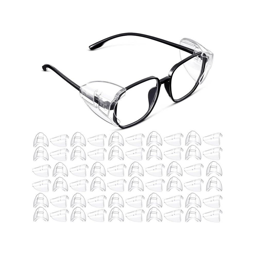 Safety Glasses Side Shields For Prescription Eyeglasses Slipon Sideshields Side Guards Transparent 6033129733317