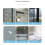 Screen Window Repair Patch Door Curtain Mosquito Net Mesh Patch Self-Adhesive Hole Patch Black 4
