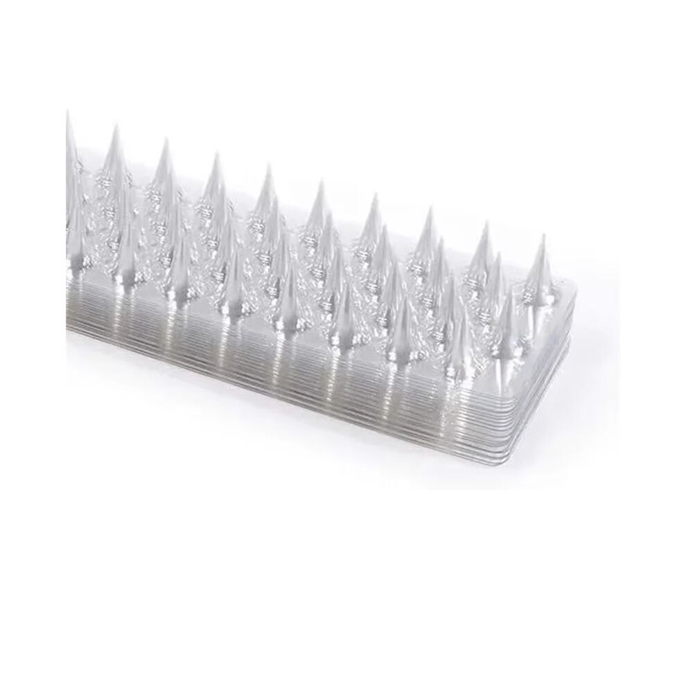 Spikes Repeller Cat Plastic Bird Repellent Anti Anti-Bird Squirrel Garden Fences Control Transparent Spikes 4713018077853