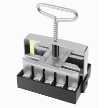 Piccola Macchina per Zolle 20 Griglie Macchina per Zolle Manuale Strumento per La Produzione di Blocchi di Semi Manuale Giardinaggio In Metallo
