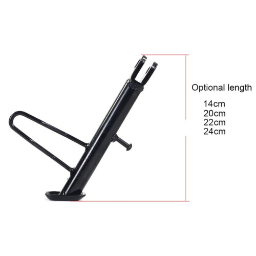 Motorcycle Bracket Side Support Side Bracket Adjustable Bracket Set Foot Bracket Non-Slip Type(24cm) 2