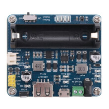 Waveshare Module de Gestion de L'éNergie Solaire pour Panneau Solaire 6V-24V, Prend en Charge la Fonction MPPT, Chargement de la Batterie par