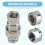 Quick Release Fitting ISO7241-A NPT Hydraulic Coupling Connector 1/2Inch Quick Change Interface 5