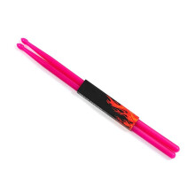2pcs 5A Luminous Drumsticks Light Drumsticks Nylon Glow Drumsticks Stage Performer Drummer Gift Drumsticks ()