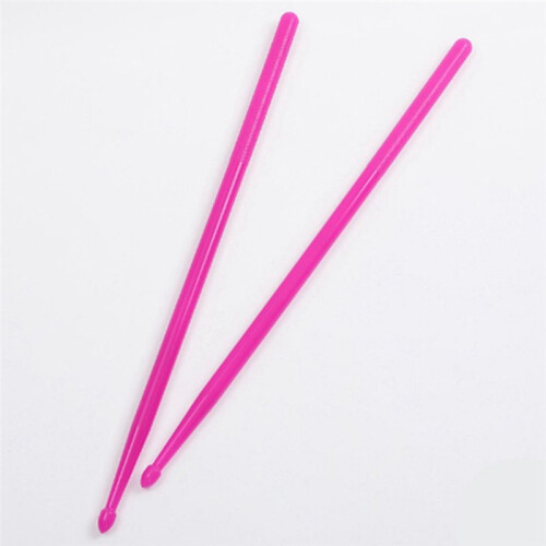 2pcs 5A Luminous Drumsticks Light  Drumsticks Nylon Glow Drumsticks Stage Performer Drummer Gift Drumsticks () 1