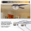 3Pack Ceiling Fan Light  ZE-109 Fan  Ceiling Pull Chain  Replacement (Nickel) 3