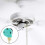 3Pcs ZE-268S6 Ceiling Fan  3 Speed 4 Wire for Ceiling Fans and Wall Lights Pull Chain  Replacement Bronze 2