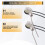 3Pack Ceiling Fan Light  ZE-109 Fan  Ceiling Pull Chain  Replacement (Nickel) 2