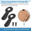 Picture Frame Turn Button Fasteners Set, 100 PCS Picture Frame Backing Clips Photo Frame Hardware Clips 5