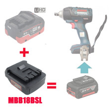 MBB18BSL ZłąCze Konwertera Adaptera do Akumulatora Litowo-Jonowego 18V LiHD do ElektronarzęDzi Litowych