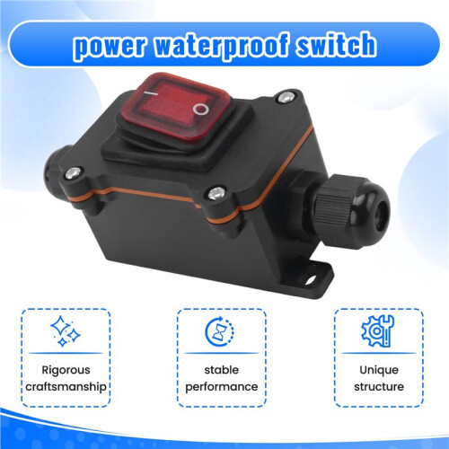 IP67 Waterproof Inline  12V  20A High Current Power Waterproof 2