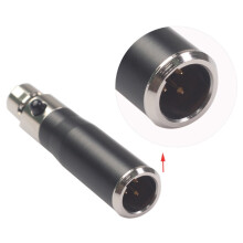 XLR  3 Pines Macho una 4 Pines Hembra Adaptador de Audio Conector de Enchufe Adaptador Convertidor de SeñAl de Alta Fidelidad para MicróFono