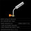 Adjustable Flame Gas Lighter Ignition Heads with Reverse Use Kitchen Jet Blow Torch Lighter for BBQ Lighter 6