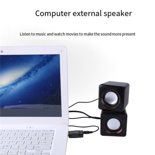 External USB Sound Card 3D Audio Headset Microphone Adapter for PC Desktop Support for Three-Dimensional Sound 2