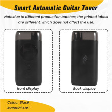 Intelligentes Automatisches Gitarrenstimmgerät, Vollfarb-LCD-Bildschirm - Metronom und Saitenkurbel - für E-Gitarren, Akustikgitarren