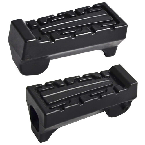 2Pcs Front Foot Rest Peg Rubbers Footrest Handlebars for  YBR 125 1