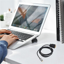 USB TYPE C Naar DVI-Kabel USB Type C Naar DVI 24+1 Adapter 4K 30Hz (6FT/1.8M) voor 3 voor 2017/2016 Pro