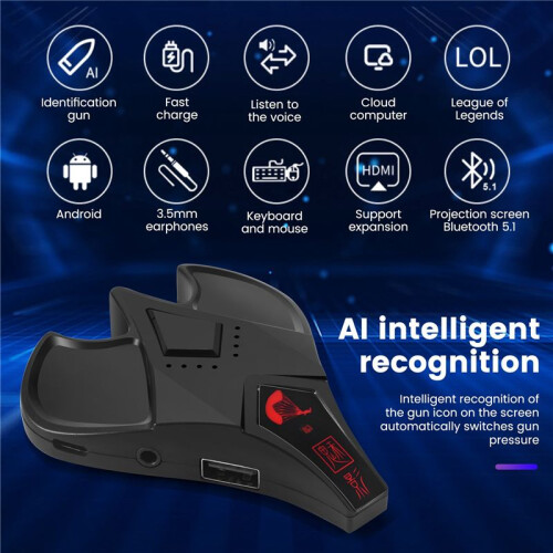 M3 Plug and Paly Gamepad PUBG Mobile Controller Gaming Keyboard Mouse Converter  5.0 for Android/IOS Adapter 1