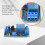 12V  Delay Relay Delay Turn  / Delay Turn Off  Module with Timer 9