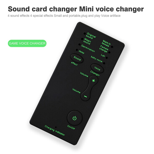 Voice Changer, Microfono Palmare Voice Changer Macchina per Effetti Sonori per Bambini per Amici 2