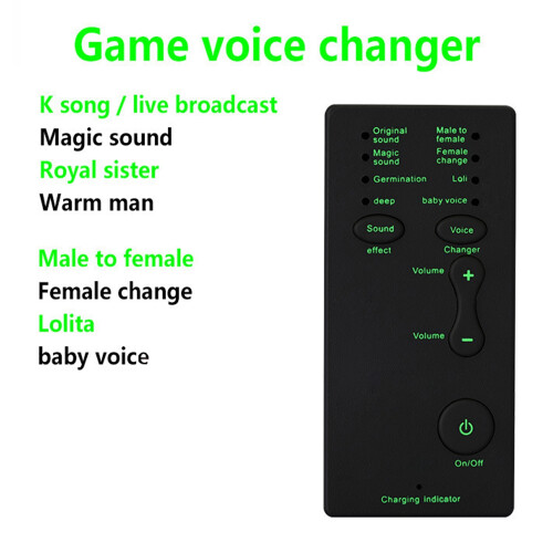 Voice Changer, Microfono Palmare Voice Changer Macchina per Effetti Sonori per Bambini per Amici 1