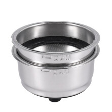 Freundliches Abnehmbares Kaffee Filter Korb Rostfreier Stahl Korb Sieb Kaffee Maschinen ZubehöR für das Haus und BüRo (2 Pack)
