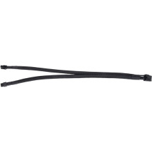 Dual 6 Pin to 8 Pin PCI Express Video Card Power Adapter Sleeved Cable for Pro Tower/Power G5 15-Inches