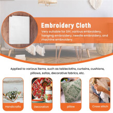 59 By 39-Inch Stitch Fabric,14 Count Aida Cloth Stitch Large Fabric Reserve Cloth Fabric Embroidery Cloth