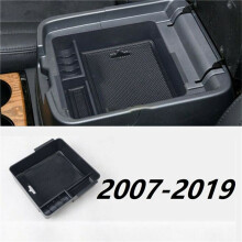 Car Armrest Center Console Glove Storage Box Tray Organizer for Pajero Sport 207-2018