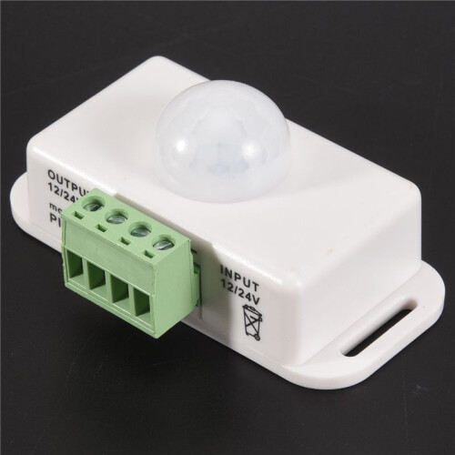 PIR Infrared Motion Sensor Detector,  12V-24V Strip Light Motion Sensor , for Cupboard Cabinet Stairs Kitchen 1
