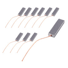 Escovas de CarvãO de 10 Unidades Escovas de CarvãO Motor para PeçAs de MáQuina de Lavar Do Tipo Tambor  5X13,5X40Mm