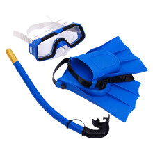 3Stk Kids Taucherbrille Unterwassermaske Mit -Finnen